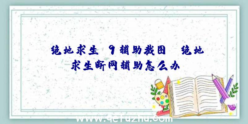 「绝地求生f9辅助截图」|绝地求生断网辅助怎么办